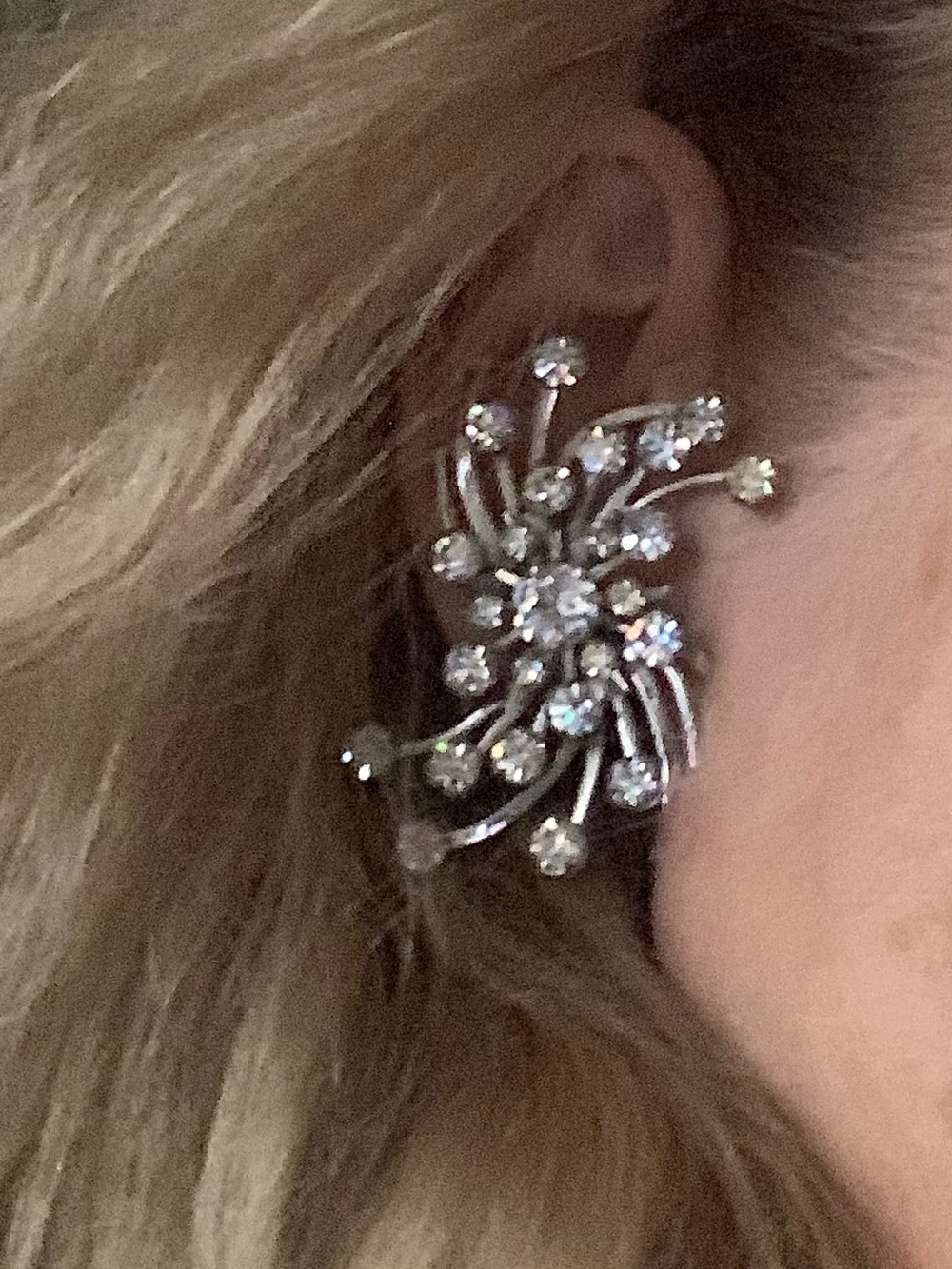 Brilliant Snowflake earrings. catch a bit of glamour. shine bright like a 💎